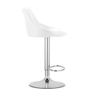 Barska stolica Kast white eco / chrom baza - Img 3