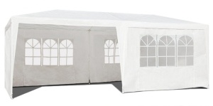 Baštenski šator, 3x6 m, 6 stranica, white, MultiGarden - Img 4