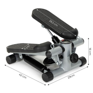 Fitnes steper sa elastičnim trakama i brojačem – MOVEPRO - Img 11