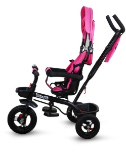 Jungle Trepunti tricikl za djecu do 25 kg, Pink - Img 2
