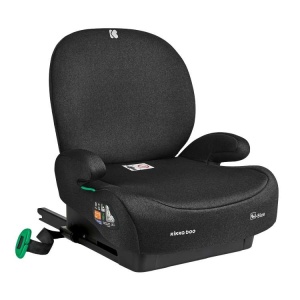 KIKKA BOO BOOSTER SJEDIŠTE 125-150 cm i-BOOST i-SIZE BLACK - Img 1