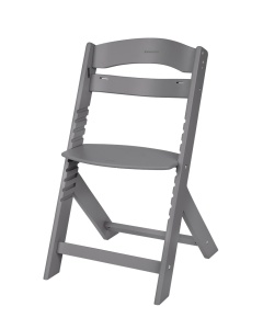 Kikka Boo drvena stolica za hranjenje Nordy Dark Grey - Img 5