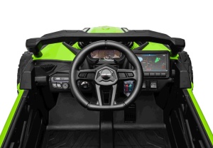Kikka Boo Punjivi dječiji automobil Can Am Maverick UTV Green - Img 7