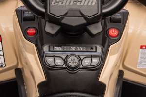 Kikka Boo Punjivi dječiji automobil Can Am Outlander ATV Khaki - Img 8