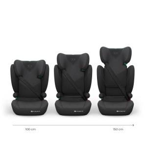 KINDERKRAFT AUTO SJEDIŠTE JUNIOR FIX 2 PLUS I-Size 100-150cm BLACK - Img 2