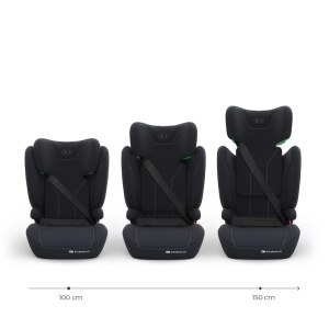 KINDERKRAFT AUTOSJEDISTE I-SPARK 2 PLUS I SIZE BLACK - Img 2