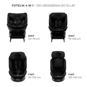 KINDERKRAFT AUTOSJEDIŠTE XPEDITION3 I-SIZE 40-150CM BLACK - Img 3