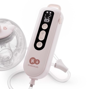 KINDERKRAFT DUPLA ELEKTRIČNA PUMPICA ZA GRUDI GENTLEFLOW PINK - Img 2
