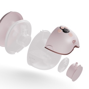 KINDERKRAFT ELEKTRIČNA PUMPICA ZA GRUDI MAMAFLOW PINK - Img 8