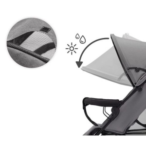 KINDERKRAFT KOLICA ZA BEBE TIK STONE GREY - Img 3