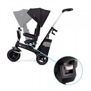 KINDERKRAFT TRICIKL EASY TWIST 2U1 - BLACK - Img 3