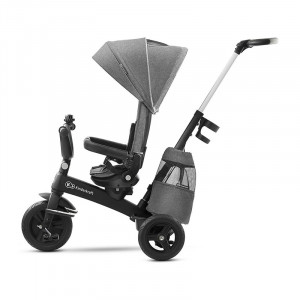 KINDERKRAFT TRICIKL EASY TWIST 2U1 - PLATINUM GREY - Img 3