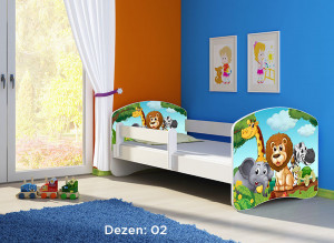 KREVET ZA DJECU WHITE 160x80 ACMA 2 - 02