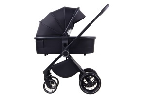 LA MAMA ALVI kolica za bebe 3u1 - black - Img 3