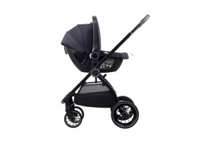 LA MAMA TRIO kolica za bebe 3u1 - black - Img 6