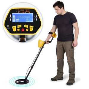 Metal Detektor 1028 sa 3 Moda za zlato, srebro i novčiće, Pinpoint, LCD Display - Img 12