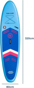 SUP DASKA YIW 3,2M BLUE - Img 3
