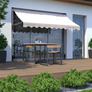 Tenda za terasu i balkon sa podešavanjem visine 2x1.2m Beige Multigarden