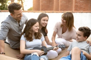 Ukulele gitara za djecu 4 zice crna - Img 6