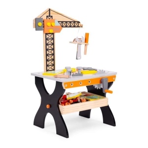 Drvena radionica za djecu, sto sa alatom – ECOTOYS - Img 8