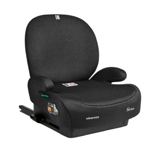 KIKKA BOO BOOSTER SJEDIŠTE 125-150 cm i-BOOST i-SIZE BLACK - Img 2