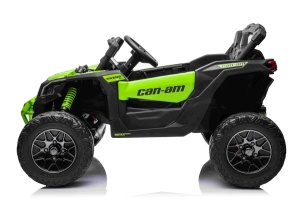 Kikka Boo Punjivi dječiji automobil Can Am Maverick UTV Green - Img 4
