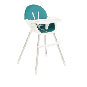 KIKKA BOO STOLICA ZA HRANJENJE NUTRI 2U1 STEEL PETROL GREEN