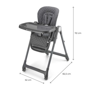 Kindekraft stolica za hranjenje TULO grey - Img 11
