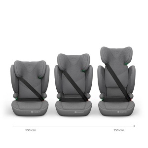 KINDERKRAFT AUTO SEDIŠTE JUNIOR FIX 2 PLUS I-Size 100-150cm GREY - Img 2