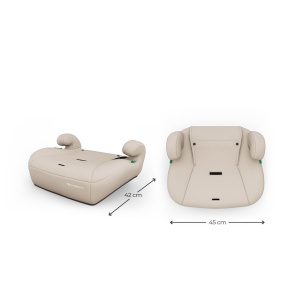 KINDERKRAFT AUTOSJEDIŠTE COMFORT UP 2 PLUS I-SIZE BEIGE - Img 9