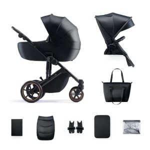 KINDERKRAFT KOLICA 2U1 PRIME 2 SHADOW VENEZIAN BLACK