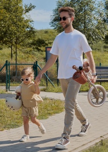 Lionelo Alex Plus – balans bicikl Beige Sand - Img 2