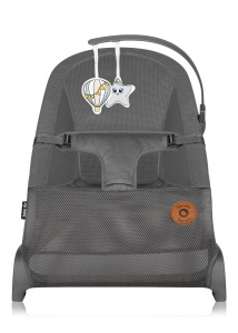 Lionelo June Air – ležaljka Grey Graphite - Img 4