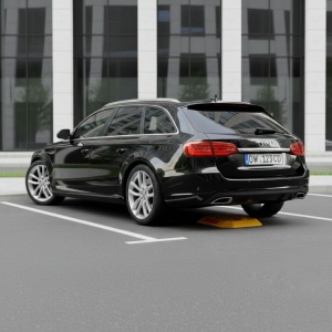 Parking barijera 30 cm sklopiva sa kljucem i reflektujucom trakom - Img 2