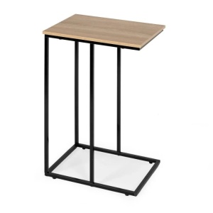 Pomoćni bočni stočić za laptop sa metalnim okvirom, ModernHome - Img 4