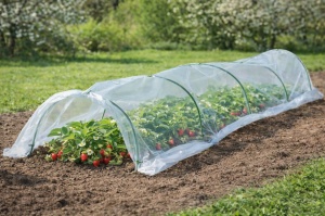 Sklopivi mini plastenik za baštu, folija 1,5 × 4 m. - Img 2