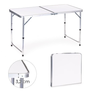SKLOPIVI STO ZA KAMPOVANJE WHITE 120x60 CM