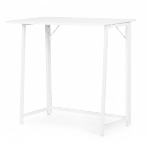 Sklopivi sto za kompjuter 80x45 cm Laptop Table White ModernHome - Img 6