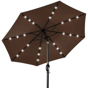 Suncobran sa led osvetljenjem biege Bolzz