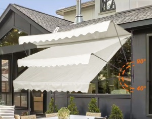 Tenda za terasu i balkon sa podešavanjem visine 3x1.2m Beige Multigarden - Img 9