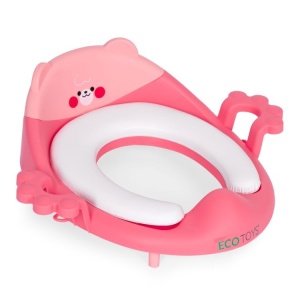 ADAPTER ZA WC ŠOLJU SA RUKOHVATIMA, PINK, ECOTOYS - Img 3