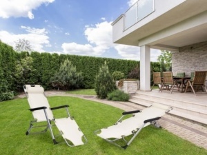 Baštenska ležaljka za plažu 2u1, bež, MultiGarden - Img 8