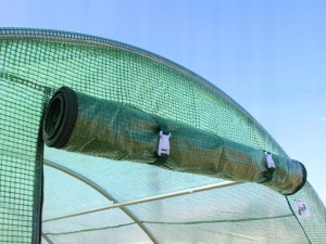 Baštenski plastenik za paradajz – zeleni, 200 × 77 × 168/146 cm 5507 - Img 6