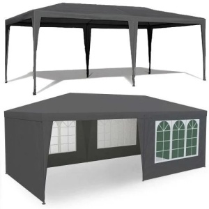 Baštenski šator, 3x6 m, 6 stranica, gray, MultiGarden - Img 1
