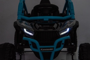 Kikka Boo Punjivi dječiji automobil Kawasaki KRX 1000 Blue-Black - Img 7