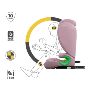 KINDERKRAFT AUTO SEDIŠTE JUNIOR FIX 2 PLUS I-Size 100-150cm PINK - Img 6