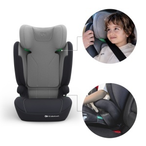 KINDERKRAFT AUTOSJEDISTE I-SPARK 2 PLUS I SIZE GREY - Img 6