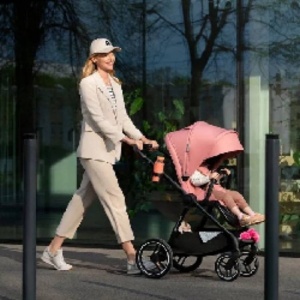 KINDERKRAFT KOLICA ZA BEBE SET NEA ASH PINK - Img 6