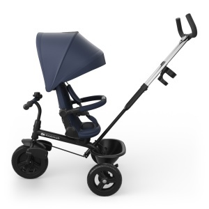 KINDERKRAFT TRICIKL ASTON 2 PLUS NAVY BLUE - Img 4