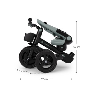 KINDERKRAFT TRICIKL AVEO 2 PLUS GREEN - Img 10